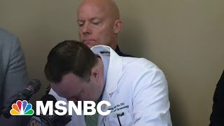 Doctor breaks down when speaking about victims from Michigan State University shooting