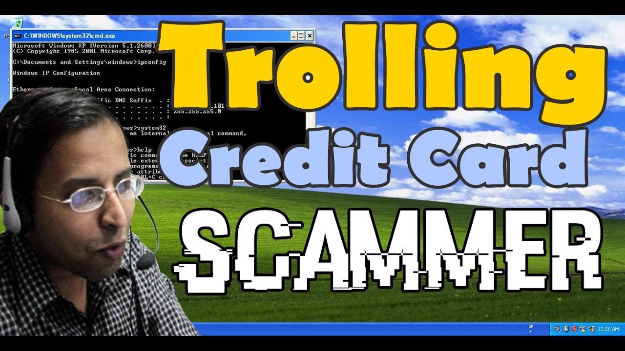 Trolling A Credit Scammer *MUST WATCH* Super Funny - YouTube