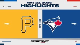 MLB Highlights | Pirates vs. Blue Jays - May 23, 2026