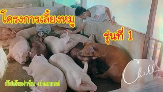 โครงการเลี้ยงหมู รุ่นที่ 1 #เศรษฐกิจพอเพียง #เลี้ยงหมู #วิถีคนอีสาน