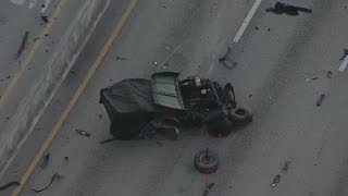 2 people hospitalized after McArthur Causeway crash