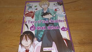 Unboxing Komik Terrified Teacher at Ghoul School! Vol 2 Pergi Kerumah Pak Guru