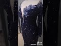 lg285 long sleeves sequin mermaid prom gowns custom colors