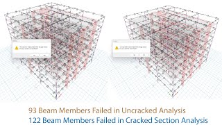 Result Difference between  Uncracked Analysis Vs Cracked Section Analysis_ Episode 03