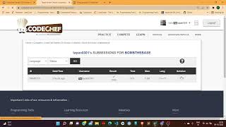 Codechef Solution #Bomb the base #BOMBTHEBASE