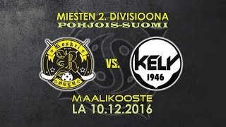 Maalikooste: KoskRi vs. KeLy (10.12.2016)