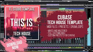 #TechHouse #Cubase #Template - This Is by Saftik Production