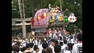 平成23年 住吉神社 祭典 千秋楽 お帰り 西浜 2011