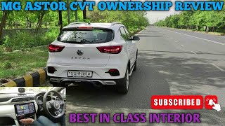 MG Astor Ownership Review | Interior | Mileage | Service Cost | ADAS | CVT |Detailed Review In Hindi