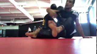 Solo Arm-Bar Drills with Dummy by Cobrinha