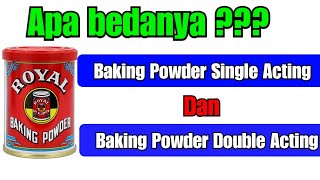 Baking Powder Single Acting VS Double Acting #BakingPowderSingleActing #BakingPowderDoubleActing