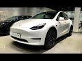 new 2024 tesla model y is here with new dashboard rear screen and more