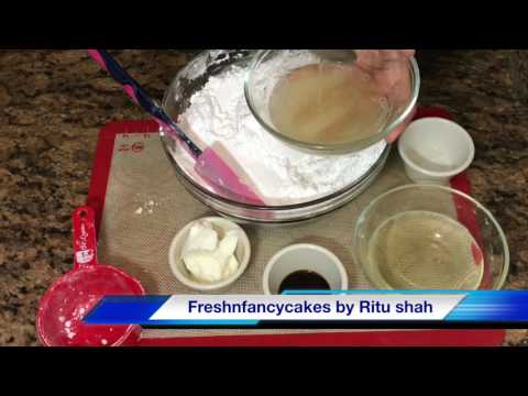 Cake Fondant Making in Hindi Cake Fondant Making in Hindi