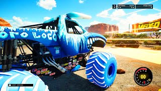 🚙 EL TORO LOCO ICE monster truck in MAX-D Challenge - Monster Jam Crashes Fun