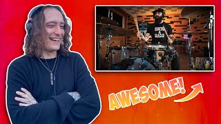 Metal Drummer Reacts to El Estepario playing Eyeless by Slipknot!