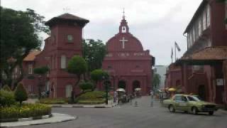 Melaka - Malacca, Malaysia - Dutch Square or Clock Tower Civic Area