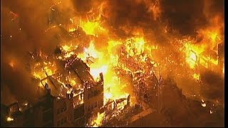 Fire Destroys Edgewater, NJ, Apartment Complex