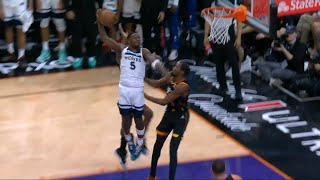 Anthony Edwards filthy poster dunk all over Kevin Durant in clutch of Game 4 😳