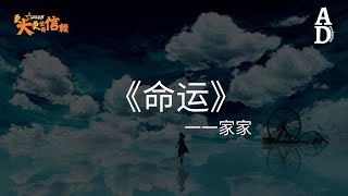 命運 - 家家『我屬於你的注定不屬於我的命運 不要命不要清醒』【高音質/動態歌詞/Pinyin Lyrics】