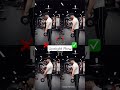 Upright row mistakes! Right✅ vs Wrong❌ | GAZI FITNESS #gym #shorts