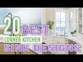 20 Best Corner Kitchen Sink Designs