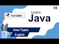 Data Types in Java | Java Series Episode 3 | #java #developer #learning #beginners