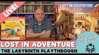 Lost in Adventure: The Labyrinth - Live Play then Review