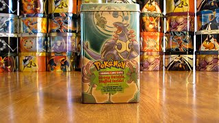 Pokemon 2004 Armaldo EX Deck Tin Opening