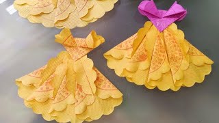 【福裙】连衣裙 简单易学‖ Origami Dress