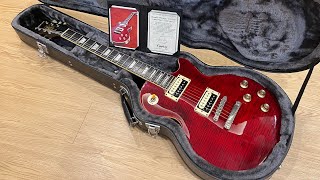 รีวิวกีตาร์ Epiphone Slash Rosso Corsa Les Paul Standard Seymour Duncan PU \u0026 Orange Drob Capa