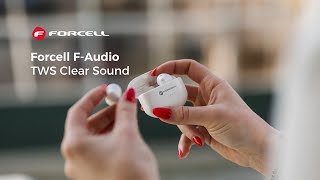 TWS earbuds with ANC - Forcell F-Audio Clear Sound