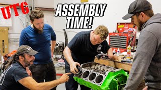 How Many Guys Does It Take To Install A Piston?  Step By Step DIY Engine Building For Beginners