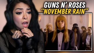 WHAT A BALLAD!!! | First Time Hearing Guns N' Roses - "November Rain" | REACTION