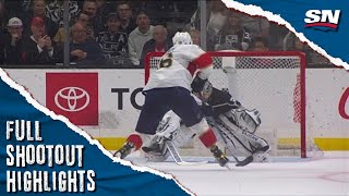 Florida Panthers at Los Angeles Kings | FULL Shootout Highlights