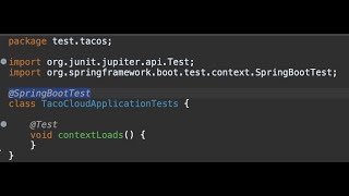 Spring Framework : Testing the application (@SpringBootTest)