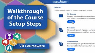 Courseware Instructor Getting Started Walkthrough