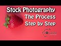 Stock Photography Tutorial - The Process - Experiments & Practice Tests.