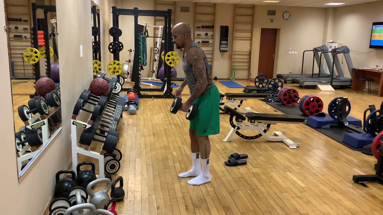 Single Leg One Arm Row Youtube