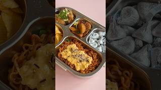 Pack my lunch with me #asmr #food #satisfying #bento #lunch #asmrfood #ramen #lunchbox