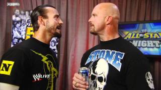 CM Punk confronts \