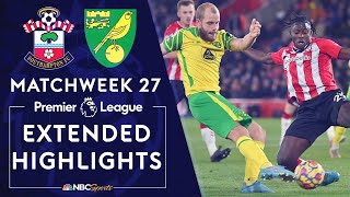 Southampton v. Norwich City | PREMIER LEAGUE HIGHLIGHTS | 2/25/2022 | NBC Sports