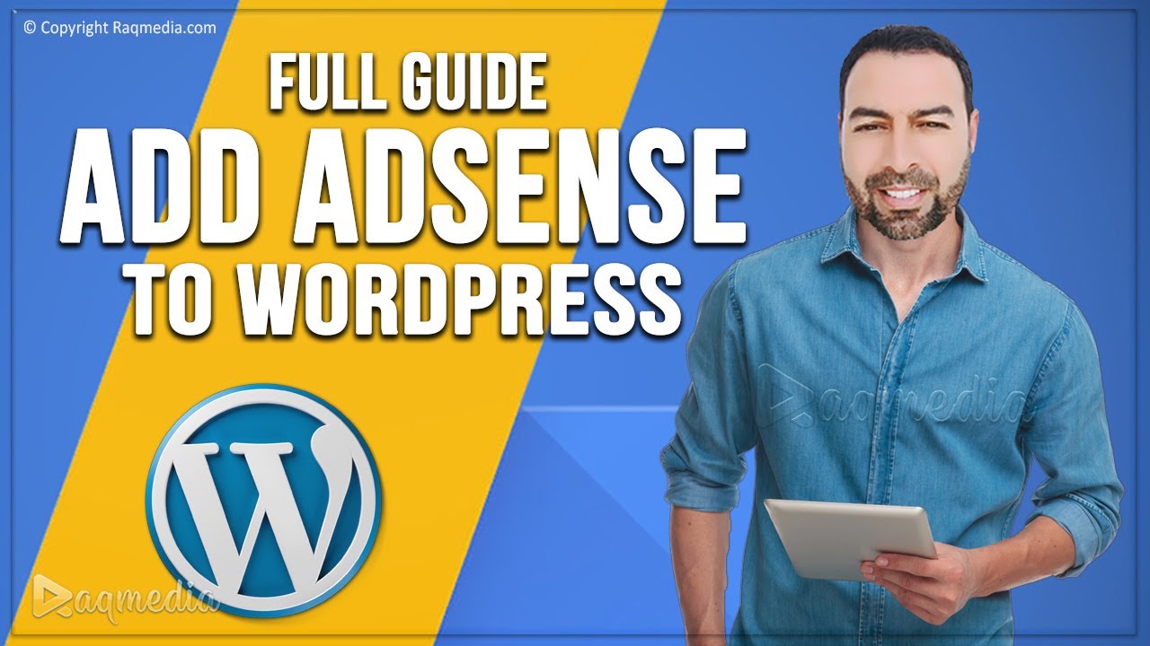 How To Add Google AdSense To WordPress Website Google AdSense Tutorial ...