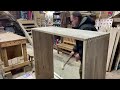 DIY Тумба Из Дров 3D! Furniture Of Firewood 3D, Impossible Origami Folding Door! Oak, Ash and Birch