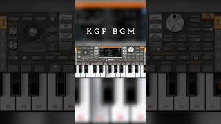 KGF ALL BGM ON PIANO TUTORIAL