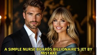 A SIMPLE NURSE BOARDS BILLIONAIRE’S JET BY MISTAKE—NOW SHE’S ON A ROMANTIC TRIP IN PARIS WITH HIM.