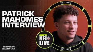 Travis Kelce is like my brother! - Patrick Mahomes sits down with Jeff Darlington | NFL Live