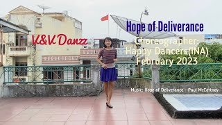 Hope of Deliverance - Line Dance (Choreo: Happy Dancers)