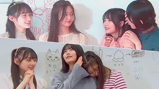 【三角関係】中西アルノ×川﨑桜×井上和　乃木坂46　5期生