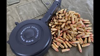 50 Round Glock Drum Magazine by RWB