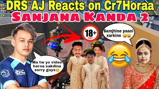 DRS AJ Reacts on Cr7Horaa Sanjana kanda 2 | Try not to laugh | 18+ Only | AJ, Cr7Horaa | RS Nepalese